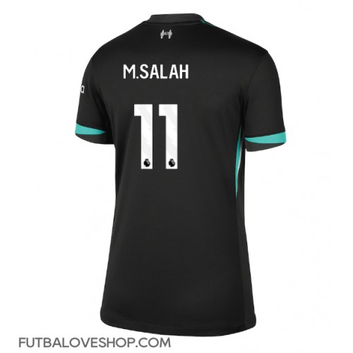 Dres Liverpool Mohamed Salah #11 Preč pre Ženy 2024-25 Krátky Rukáv